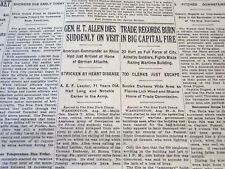 1930 AUGUST 31 NEW YORK TIMES - GENERAL H. T. ALLEN DIES AT 71 - NT 5658 picture