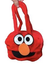 VTG Elmo Plush Purse Bag  Jim Henson Sesame Street Zips Rare picture