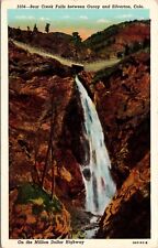 Colorado Bear Creek Falls Ouray Silverton Million Dollar Highway Postcard 10I picture