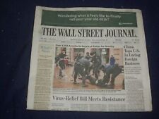 2021 JANUARY 25 THE WALL STREET JOURNAL - 3,500 ARRESTED AT RALLIES FOR NAVALNY picture
