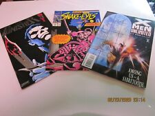 X-MEN UNLIMITED#3, G.I.JOE & TRANSFORMERS#141, THE PUNISHER#75 COMIC BOOKS all  picture