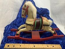 Vintage Antique Rocking Horse Figurine picture