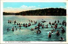 Postcard. Bathing at City Park, Bridgeton, New Jersey. AS. picture