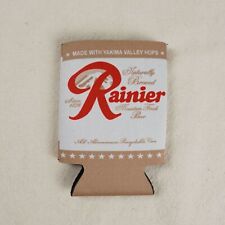 VINTAGE Rainier Beer Koozie Official 12oz Brewery Cozy Coozie Draft Can Cooler picture