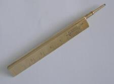 A Fine Quality J. C. Vickery 9ct Gold Propelling Pencil & Ruler picture