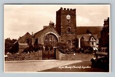 RPPC Parish Church, Lynton England Vintage Postcard picture
