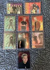 Vintage *NSYNC Foiled Trading Cards And Stickers by Topps 2000/Y2K picture