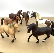Lot/6 Schleich Realistic Horse Figures 2007-2017 Am Limes 69 Figurines D-73527 picture