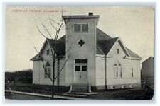1914 View Of Christian Church Dunreith Indiana IN Posted Antique Postcard picture