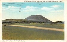 New Mexico Mt Capuline Volcano Postcard 8445 picture