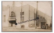 RPPC Movie Theater in MARCUS HOOK PA Delaware County Vintage Real Photo Postcard picture