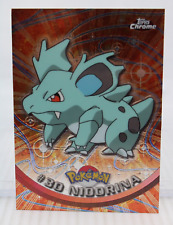 A6 Pokemon Topps Chrome Card TV Animation Edition Nidorina #30 Red Logo Spectra picture