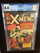 X-Men #5 CGC 4.0. 3rd App Magneto. 2nd Scarlet Witch, Quicksilver, Mastermind picture