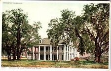Four Oaks Old Plantation Home New Orleans Louisiana 1920's Postcard picture
