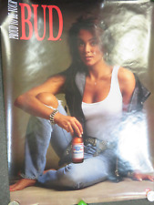 Proud to Be your Bud Budweiser Girl White Tank Jeans Poster 20 x 28--Rolled picture