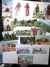 18 Vintage Cowboy Postcards Must See picture