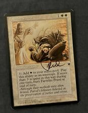 farrelite priest - artist proof signed by phil sheet - mtg, fall empires  picture