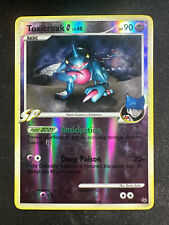 Pokemon TCG 40/127 Toxicroak G Platinum Reverse Holo MP picture