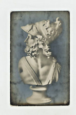 Vintage Postcard  ART    SEAMAN'S BUST   SILVERED    UNPOSTED picture