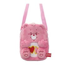 Care Bear Plush Pochette bag Love-A-Lot Pink Bear Toy Goods 17x24cm SK Japan picture
