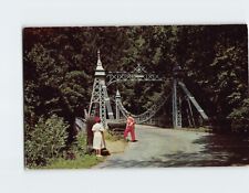 Postcard Suspension Bridge Youngstown Ohio USA picture