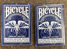 Lot 2 Decks New 2009 Bicycle Limited Edition Series 2 Playing Cards Out of Print picture