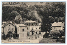 1912 The Temple Hotel Central Morez Jura Hauts-de-Bienne France Postcard picture