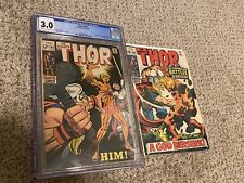 The Mighty Thor #165 CGC 3.0 and #166 1st Full Appearance of HIM (Warlock) 1969  picture