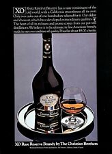  1987 CHRISTIAN BROTHERS XO Brandy Rare Reserve Vintage PRINT AD picture