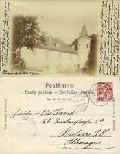 switzerland, VERSOIX, Chateau de Gollex (1903) RPPC Postcard (2) picture