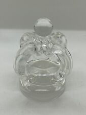 Signed STEUBEN Glass Crystal Crown Sculpture Paperweight 8138 by LLoyd Atkins picture