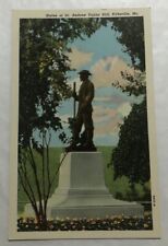 Statue Of Dr. Andrew Taylor Still, Kirksville, Mo. Postcard (B2) picture