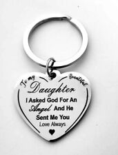 To My Daughter God's Angel Keychain picture