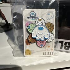 Abominable Toys Chomp Spinner Anniversary Enamel Pin LE 333 picture