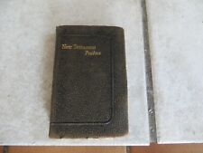 1918 NEW TESTIMENT RELIGIOUS CHRISTIAN HANDBOOK FOR CHURCHES antique book picture