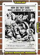 Metal Sign - 1962 Lolita Movie- 10x14 inches picture