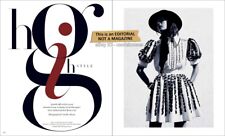 NADJA BENDER 12-Page Editorial 'High Style' HARPER'S BAZAAR US March 2015 HORSES picture