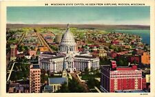 Vintage Postcard- Wisconsin State Capitol, Madison, WI Early 1900s picture