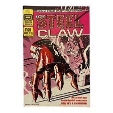 The Steel Claw #1 (1986) Comic Book Quality Comics picture