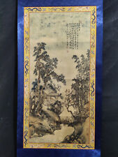 192x70cm Old Chinese Scroll Calligraphy Painting Landscape by Wang Hui 王翚 picture
