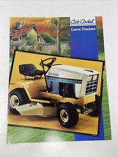 1980's Cub Cadet Lawn Tractors Sales Brochure 11 Pages Vintage picture