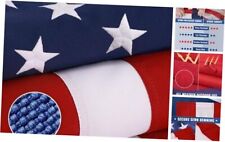American Flag 2.5x4 ft Deluxe Super Tough Series, Heavy Duty Spun Polyester,  picture