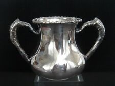 EG Webster & Son Quadruple Silver Plated Waste Bowl Double Handle Made in USA picture