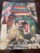 1985 HE-MAN and the MASTERS of the Universe magazine Fall 1985 With Posters picture