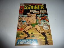 SUB-MARINER #30 Marvel Comics 1970 Captain Marvel App. FN- 5.5 Complete Copy picture
