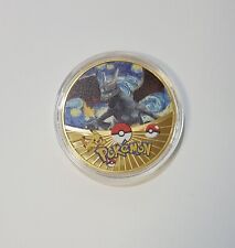 Pokemon Charizard Van Gohn Golden collector's coin with plastic protector  picture