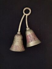 Vintage Brass Bells of Sarna India Double Bells picture
