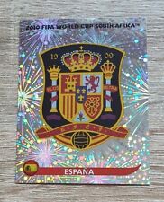 2010 Panini World Cup 563 Spain Espana Spain Coat of Arms Badge Foil FIFA World Cup WC 10 picture