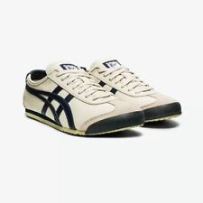 2024New Onitsuka Tiger Mexico 66 DL408-1659-Beige Navy Blue Foot Unisex Sneakers picture