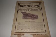 THE HORSELESS AGE MAGAZINE JANUARY 3, 1906;  VOLUME 17 NUMBER 1 picture